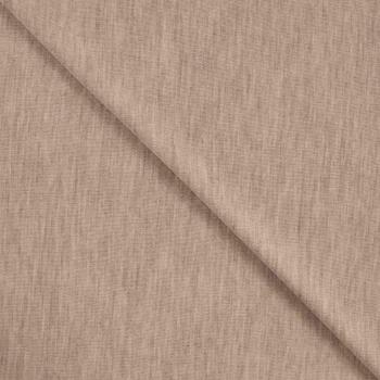Merino Woll Jersey, Ecru Melange
